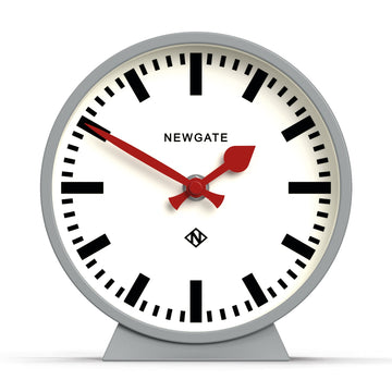 Newgate Railway Mantel Clock Posh Grey*-Newgate-Mood