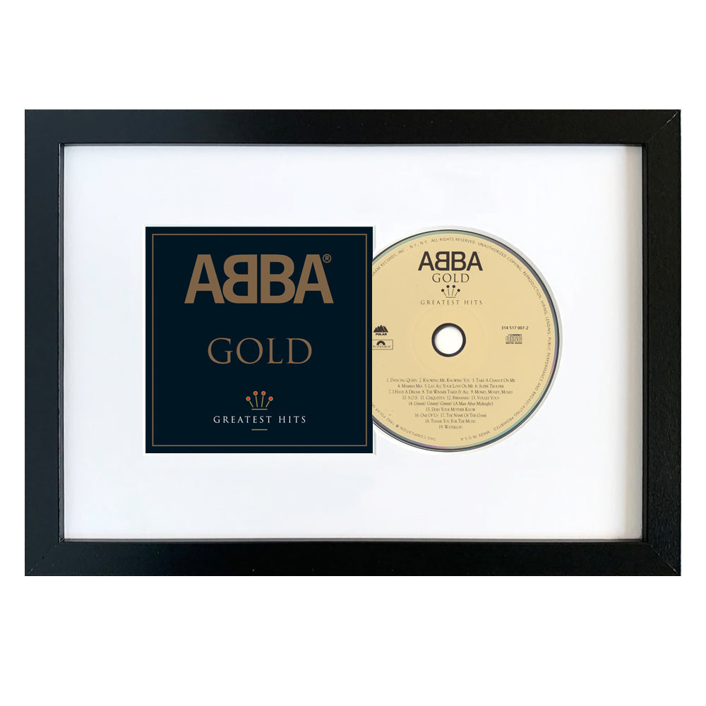 Abba - Abba Gold - CD Framed Album Art-CD Art-Mood