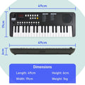 Axus Mini Keyboard 37 Key Keyboard - Black-Axus-Mood