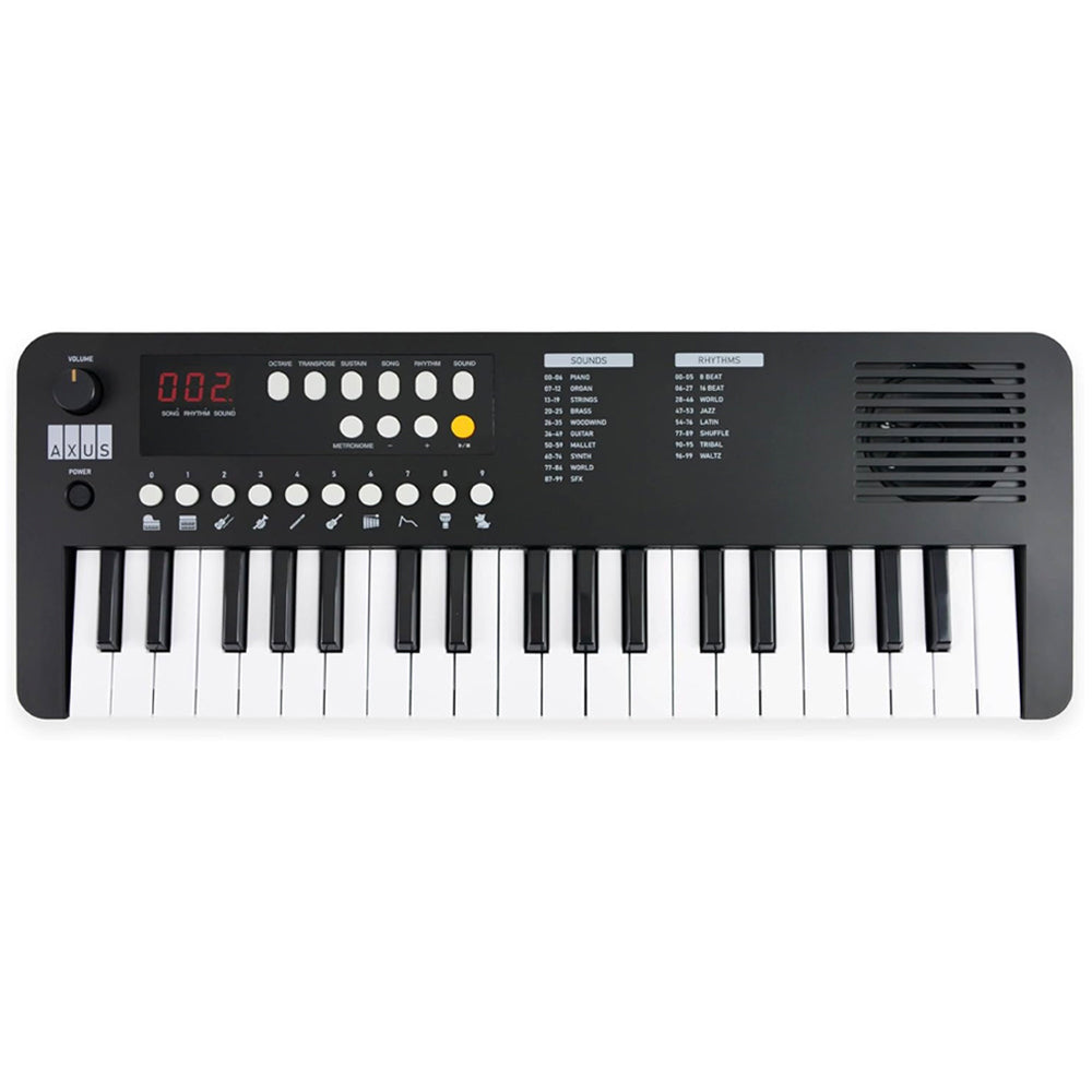 Axus Mini Keyboard 37 Key Keyboard - Black-Axus-Mood