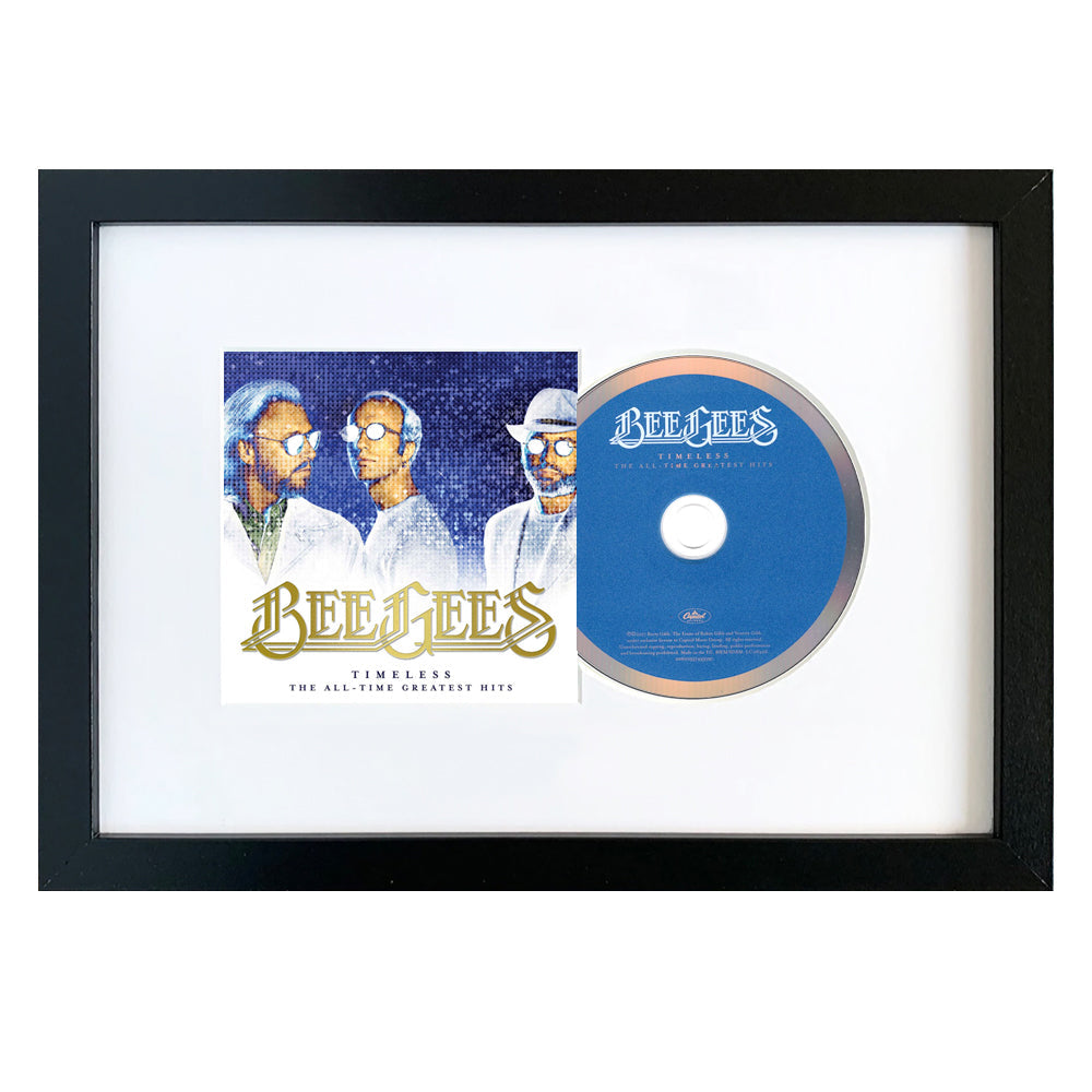 Bee Gees - Timeless: The All-Time Greatest Hits - CD Framed Album Art-CD Art-Mood