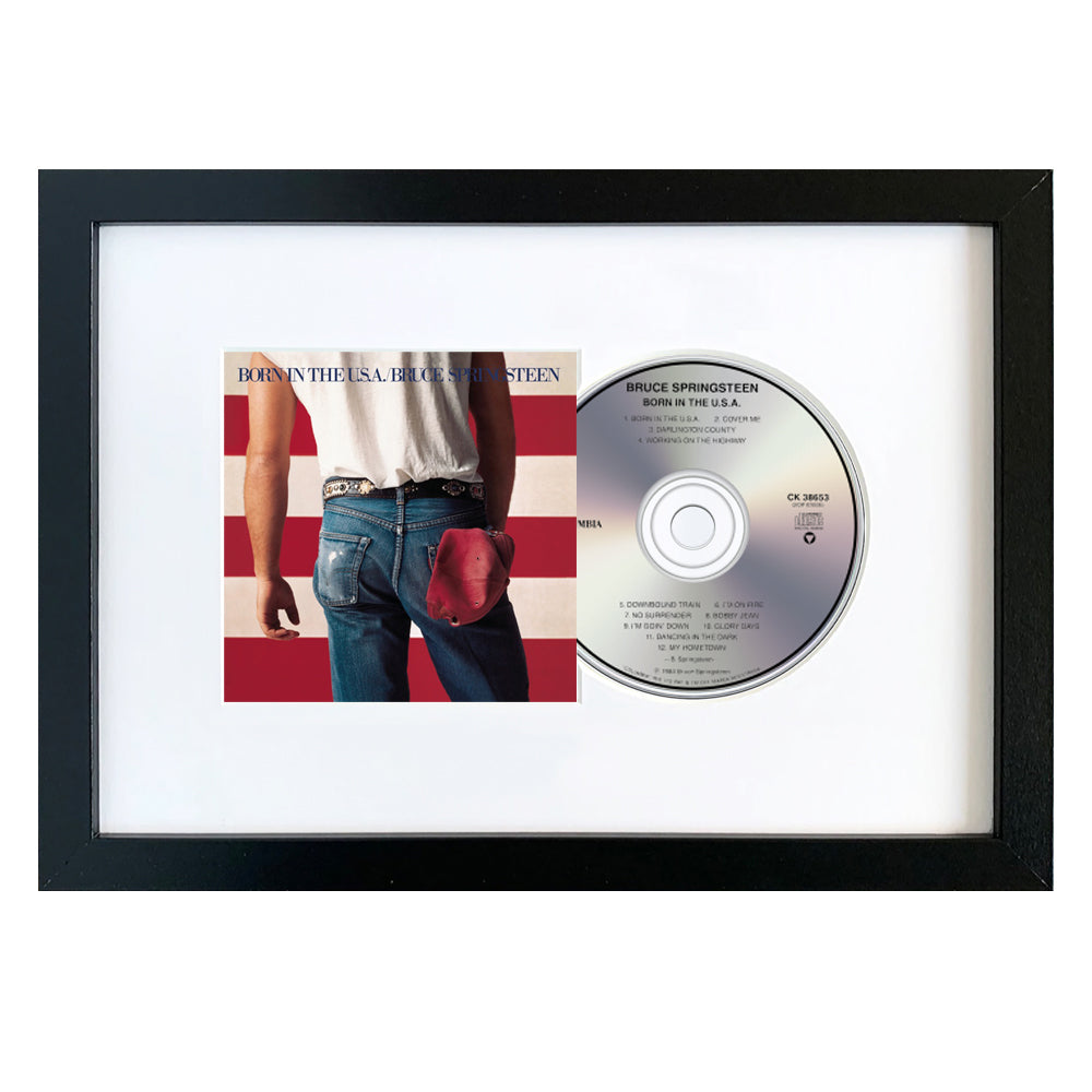Bruce Springsteen-Born In The U.S.A. (2014 Remaster) CD Framed Album Art-CD Art-Mood