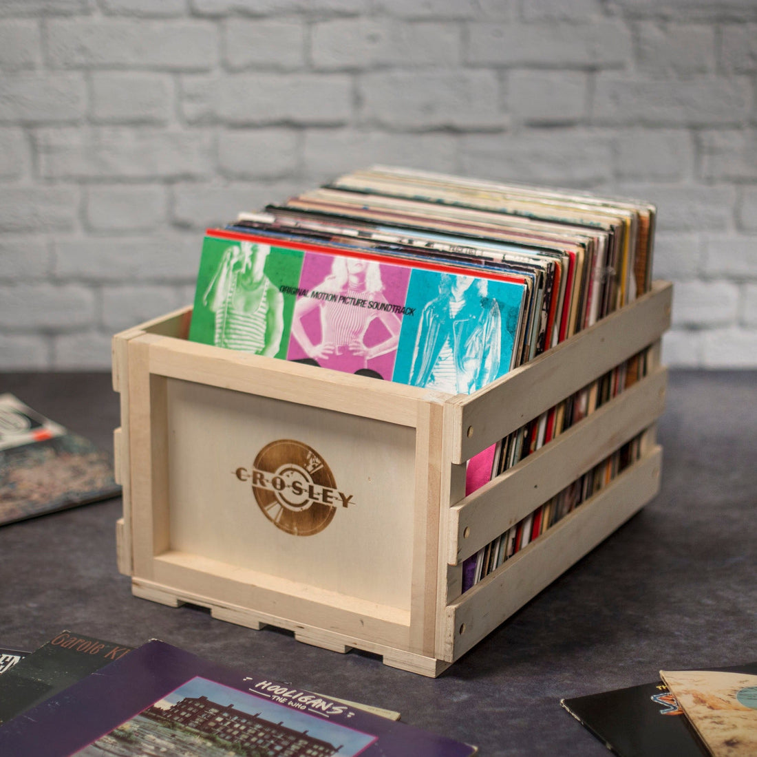 Crosley Vinyl record storage crate