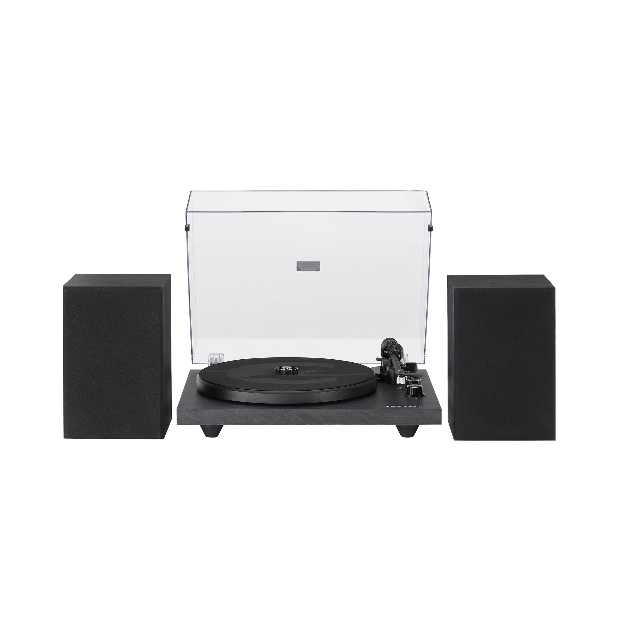 Crosley C62 Shelf System - Black-Crosley-Mood