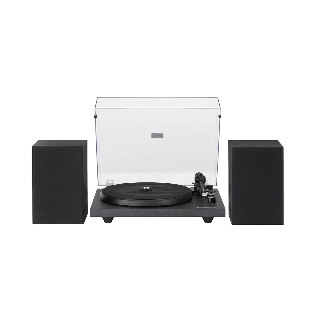 Crosley C62 Shelf System - Black-Crosley-Mood