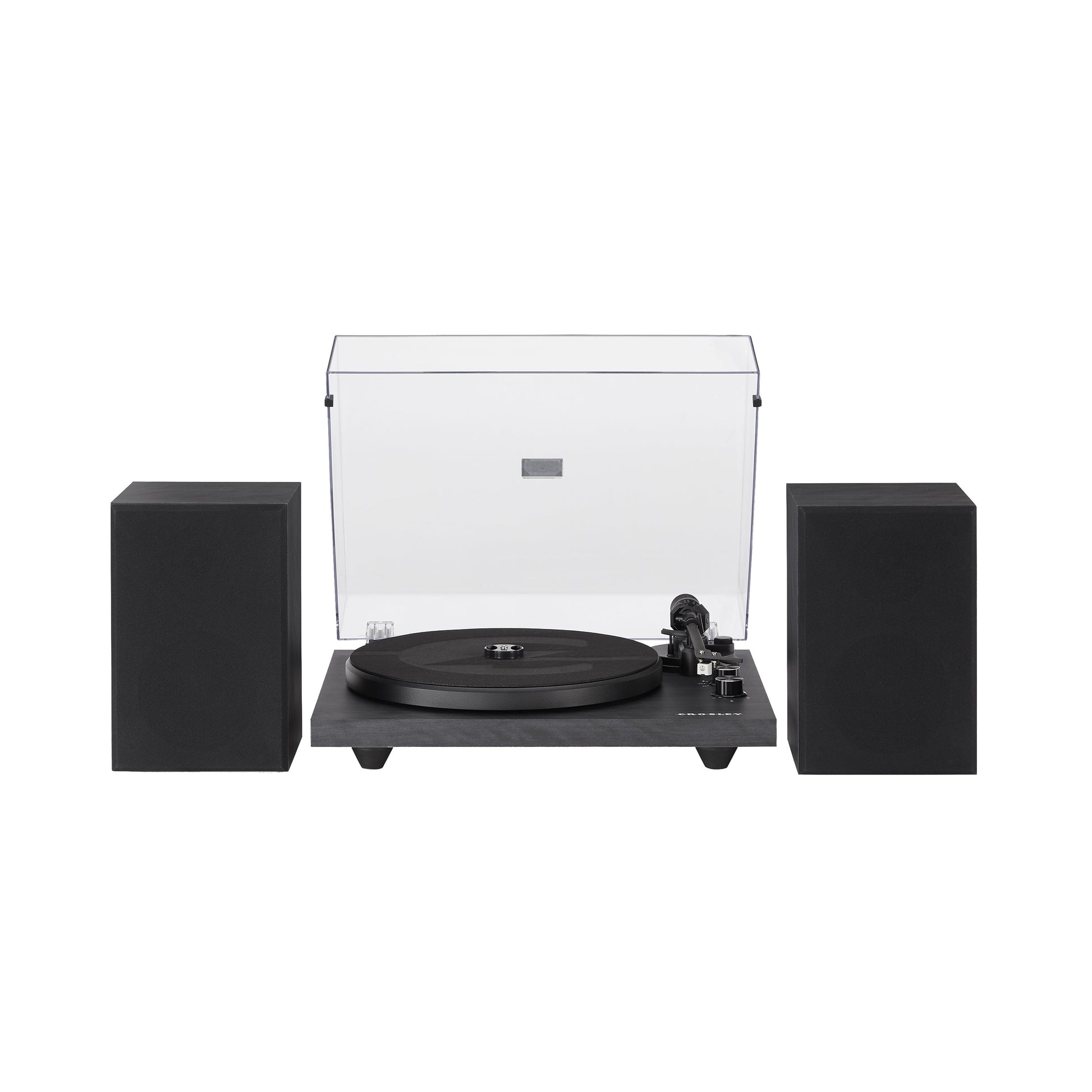Crosley C62 Shelf System - Black-Crosley-Mood