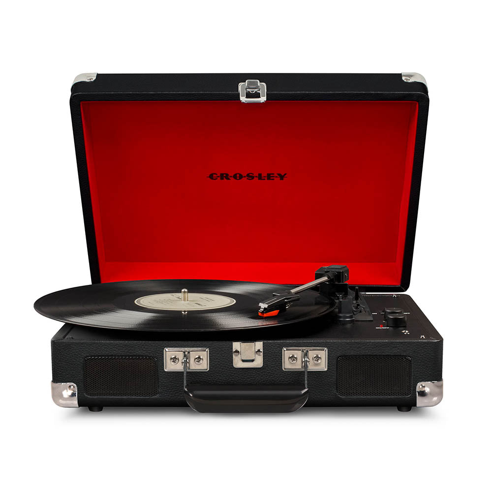 Crosley Cruiser Bluetooth Portable Turntable - Black-Crosley-Mood