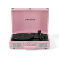Crosley Cruiser Bluetooth Portable Turntable - Blush Pink + Bundled Majority D40X Bluetooth Speakers*-Crosley-Mood