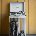 Crosley Cruiser Bluetooth Portable Turntable - White Sands + Bundled Majority D40X Bluetooth Speakers-Crosley-Mood