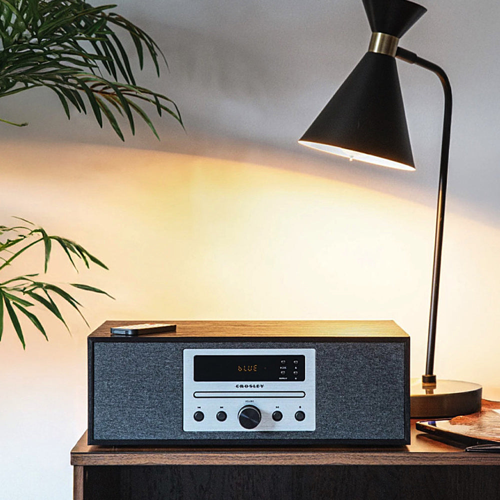 Crosley Finn Radio CD Player - Black-Crosley-Mood