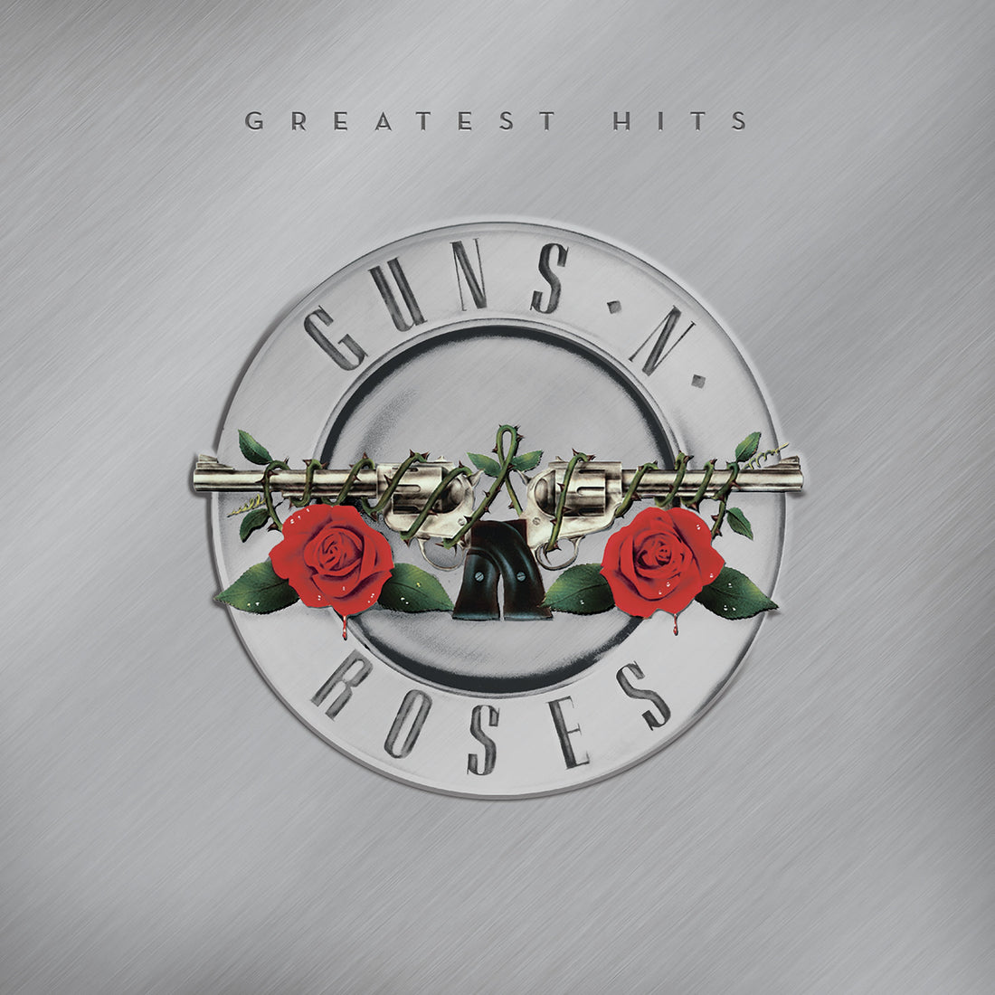 Crosley Record Storage Crate & Guns N Roses Greatest Hits - Double Vinyl Album Bundle-Universal Music-Mood