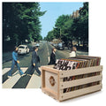 Crosley Record Storage Crate & The Beatles Abbey Road - Vinyl Album Bundle-Universal Music-Mood