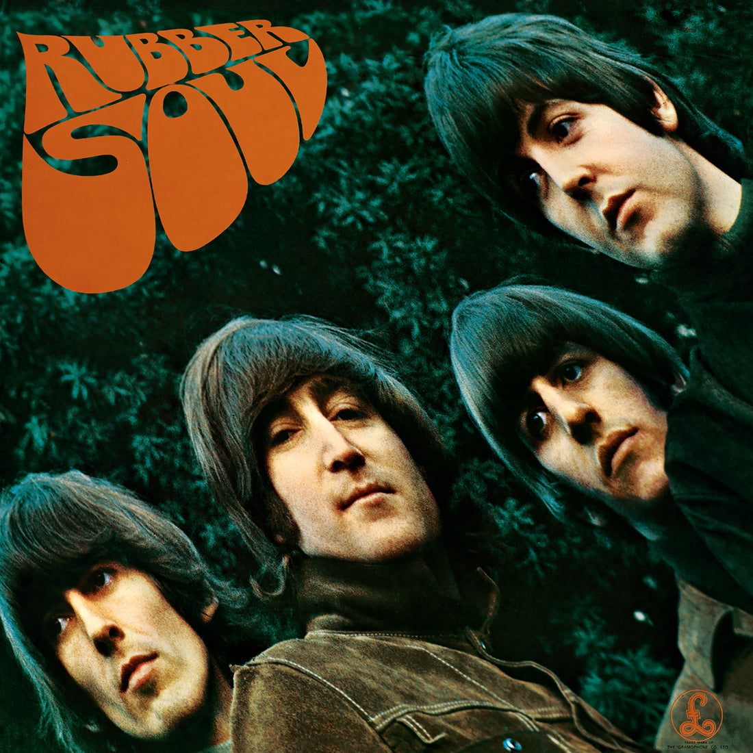 Crosley Record Storage Crate & The Beatles Rubber Soul - Vinyl Album Bundle-Universal Music-Mood