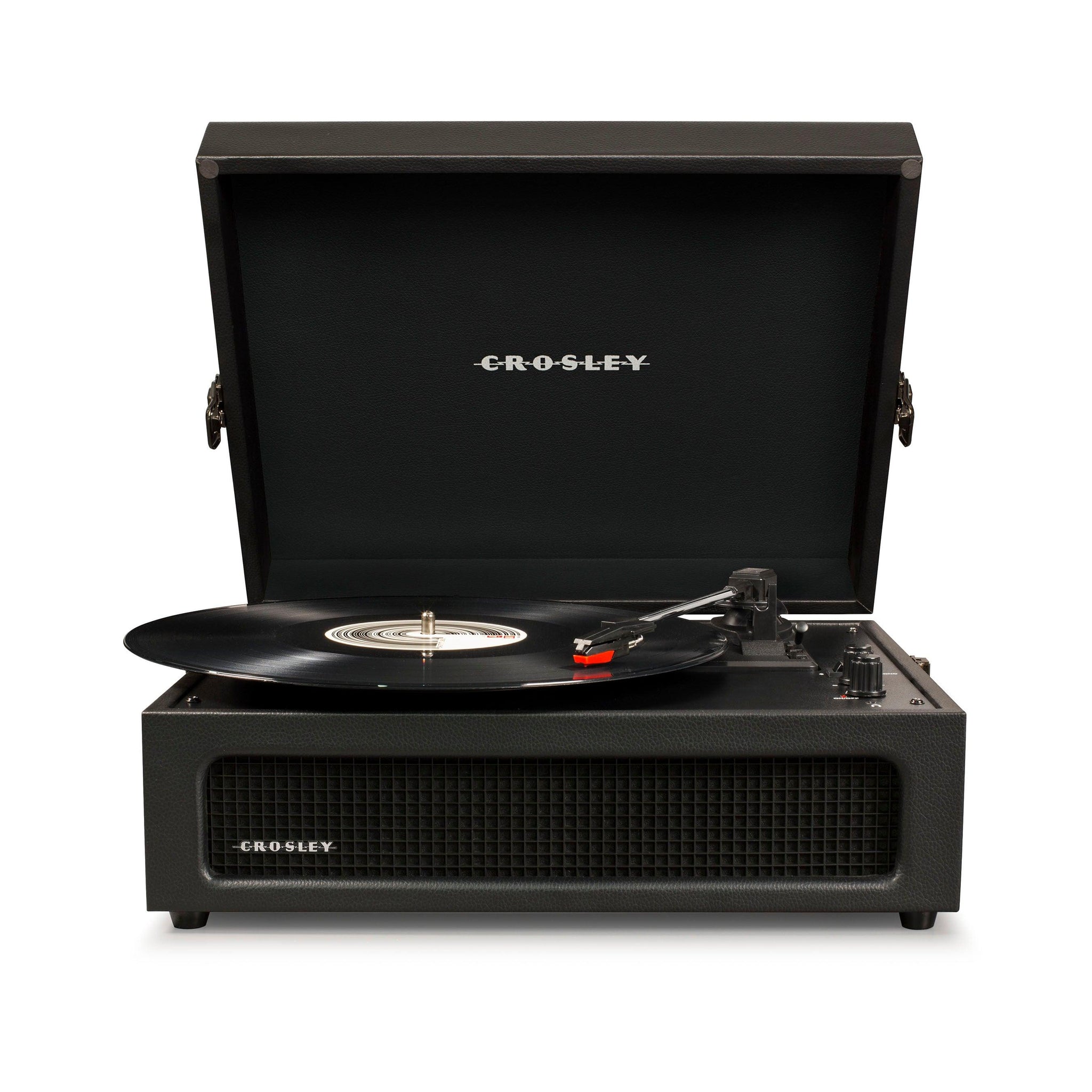 Crosley Voyager Black - Bluetooth Portable Turntable-Crosley-Mood