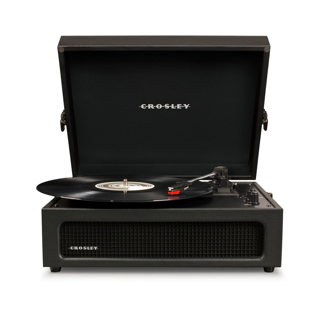 Crosley Voyager Black - Bluetooth Portable Turntable-Crosley-Mood