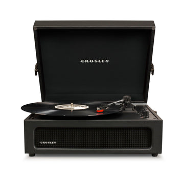 Crosley Voyager Black - Bluetooth Portable Turntable-Crosley-Mood