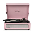 Crosley Voyager Bluetooth Portable Turntable - Amethyst + Bundled Majority D40X Bluetooth Speakers - Black-Crosley-Mood