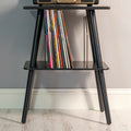 Crosley Voyager Bluetooth Portable Turntable + Crosley Turntable Stand Bundle - Black-Crosley-Mood