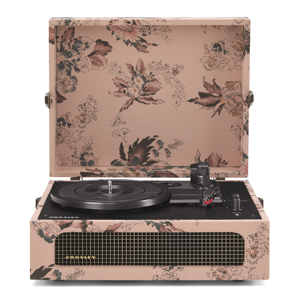 Crosley Voyager Bluetooth Portable Turntable - Floral-Crosley-Mood