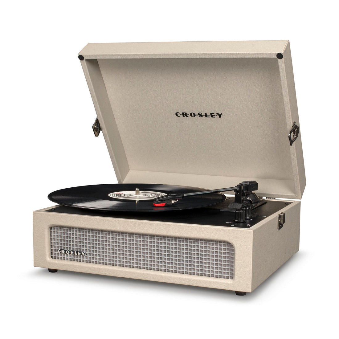 Crosley Voyager Dune - Bluetooth Portable Turntable & Record Storage Crate-Crosley-Mood
