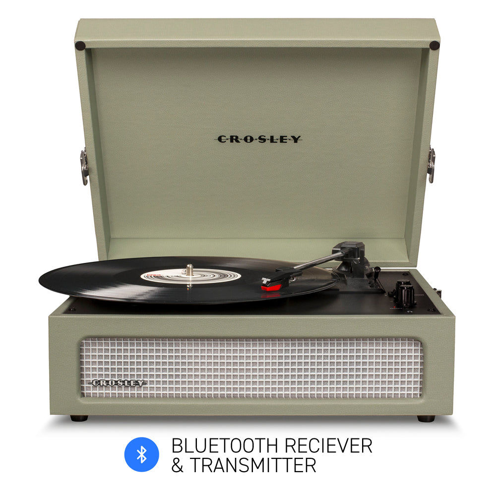 Crosley Voyager Sage - Bluetooth Portable Turntable-Crosley-Mood