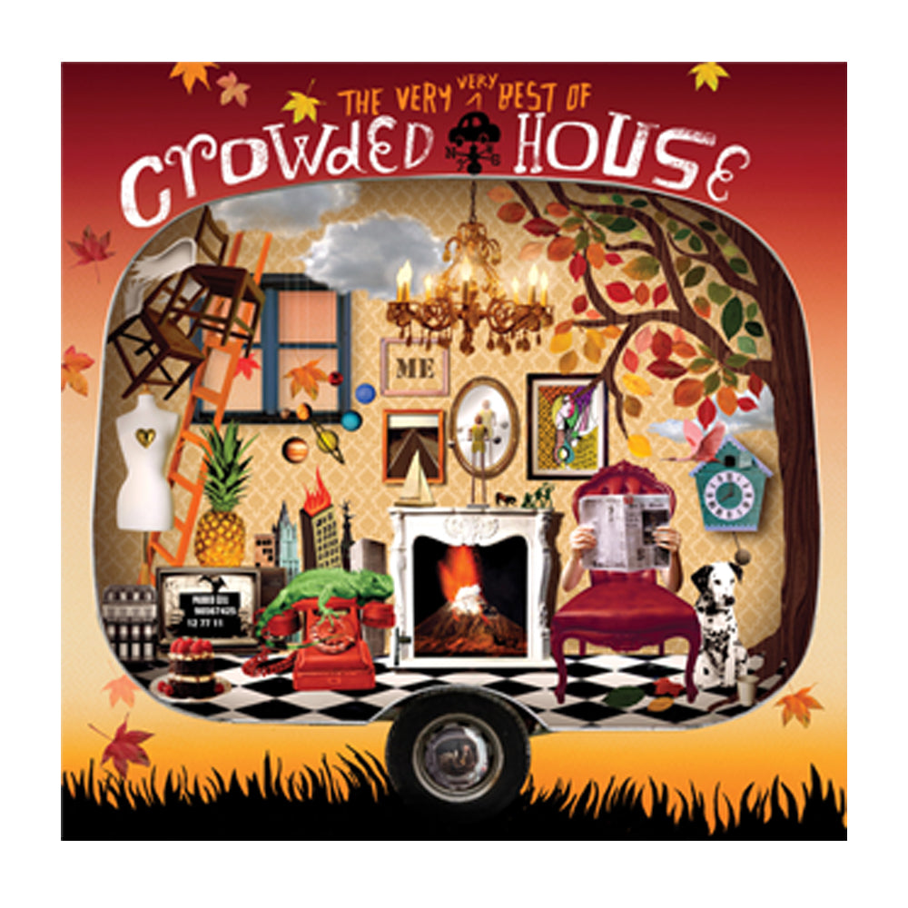 Crowded House - Crowded House - The Very Very Best - CD Framed Album Art-CD Art-Mood