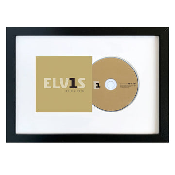 Elvis Presley-Elvis 30 #1 Hits CD Framed Album Art-CD Art-Mood
