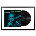 Framed John Coltrane Blue Train Vinyl Album Art-Vinyl Art-Mood