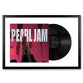 Framed Pearl Jam Ten Vinyl Album Art-Vinyl Art-Mood