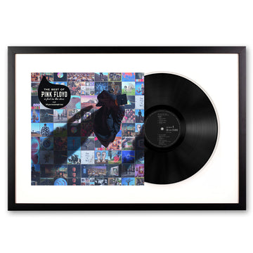 Framed Pink Floyd the Best of Pink Floyd: A Foot in The Door Vinyl Album Art-Vinyl Art-Mood