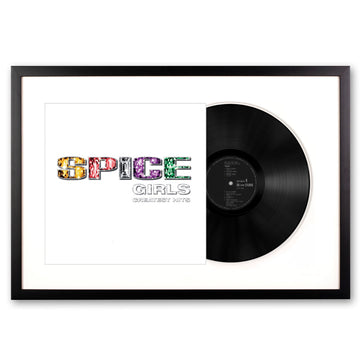 Framed Spice Girls - Greatest Hits - Vinyl Album Art-Vinyl Art-Mood