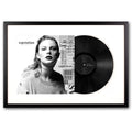 Framed Taylor Swifts Reputation Vinyl Album Art-Vinyl Art-Mood