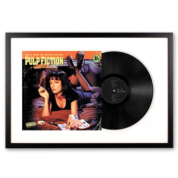 Framed Various Artists Pulp Fiction - Vinyl Album Art-Vinyl Art-Mood