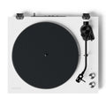 Kanto OBI3 Turntable - Matte White with Kanto ORA 100W Powered Speakers - White Bundle-Kanto-Mood