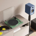 Kanto OBI3 Turntable with Bluetooth 5.3, Preamp, and Pitch Control - Matte Green-Kanto-Mood