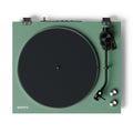 Kanto OBI3 Turntable with Bluetooth 5.3, Preamp, and Pitch Control - Matte Green-Kanto-Mood