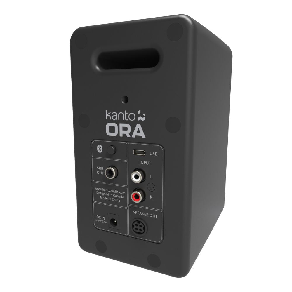 Kanto ORA 100W Powered Reference Desktop Computer Speakers with Bluetooth 5.0 Black-Kanto-Mood