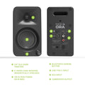 Kanto ORA 100W Powered Reference Desktop Computer Speakers with Bluetooth 5.0 Black-Kanto-Mood