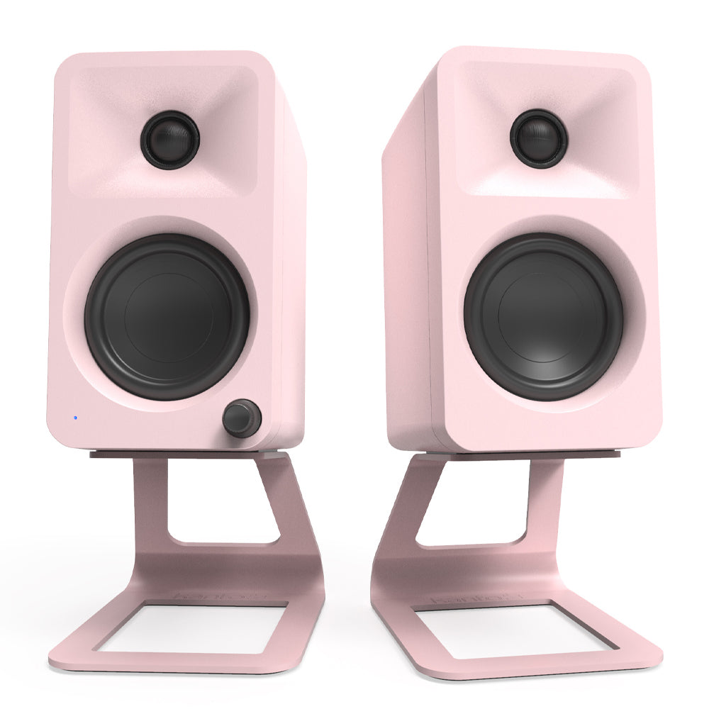 Kanto ORA 100W Powered Reference Desktop Computer Speakers with Bluetooth 5.0 Pink*-Kanto-Mood
