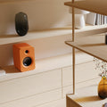 Kanto REN 200W Powered Bookshelf Speakers with HDMI ARC, USB-C, and Bluetooth 5.3 - Matte Orange, Pair-Kanto-Mood