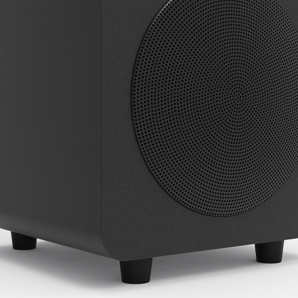 Kanto SUB6 200W 6" Sealed Powered Subwoofer, Matte Black-Kanto-Mood