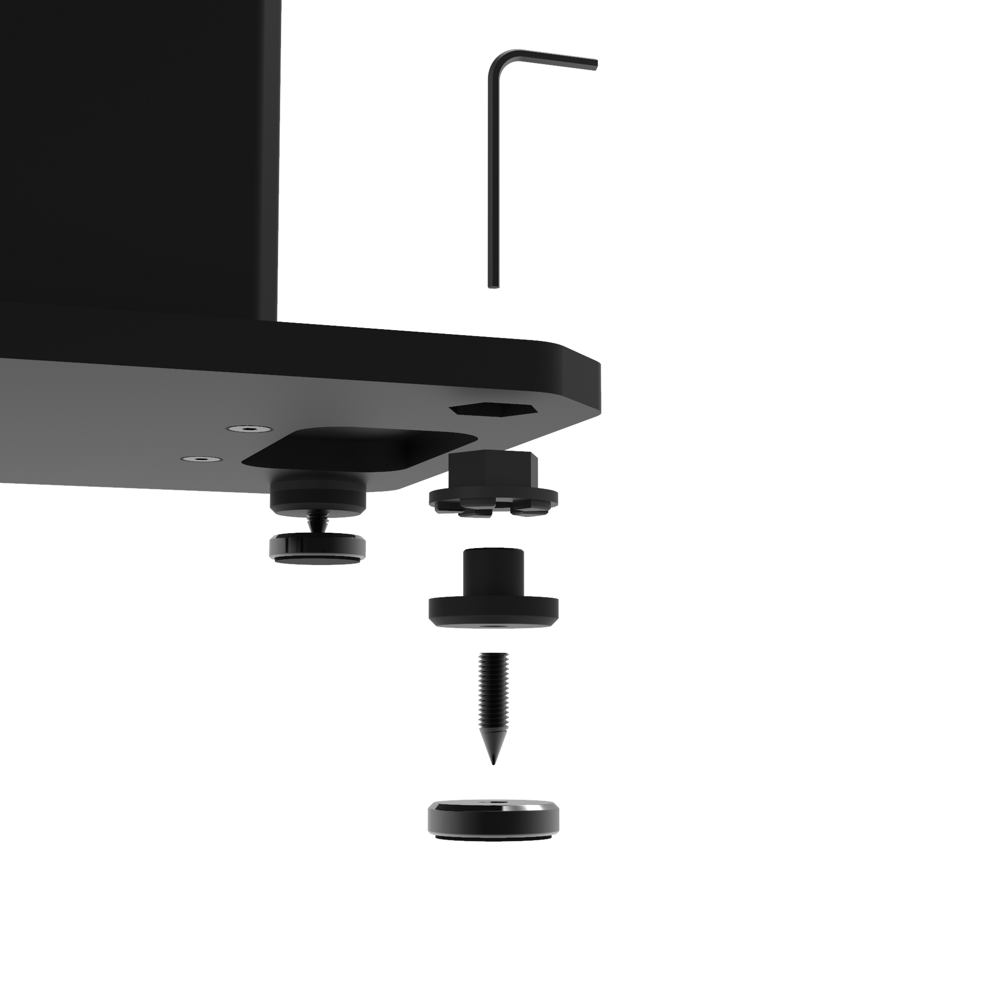 Kanto SX26 26" Tall Fillable Speaker Stands with Isolation Feet - Pair, Black*-Kanto-Mood