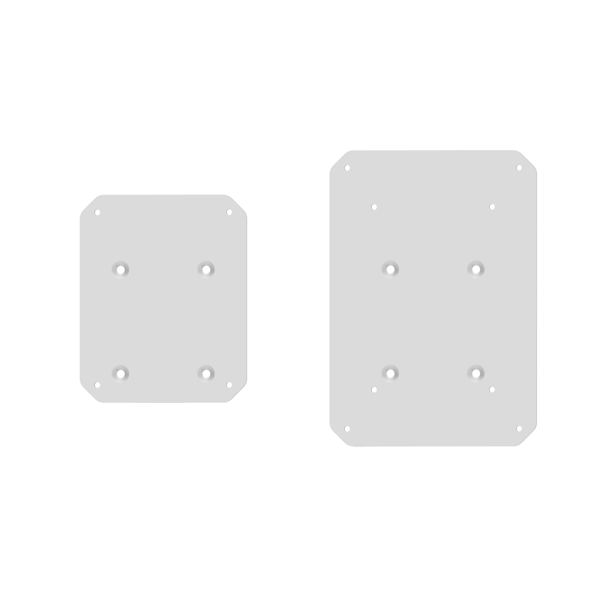 Kanto SX26W 26" Tall Fillable Speaker Stands with Isolation Feet - Pair, White-Kanto-Mood