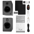Kanto TUK 260W Powered Bookshelf Speakers with Headphone Out, USB Input, Dedicated Phono Pre-amp, Bluetooth - Pair, Matte Black-Kanto-Mood