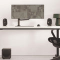 Kanto UKI 100W Desktop Speakers with Bluetooth, USB-C, Headphone out, Chalk (Matte White), Pair-Kanto-Mood