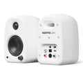 Kanto UKI 100W Desktop Speakers with Bluetooth, USB-C, Headphone out, Chalk (Matte White), Pair-Kanto-Mood