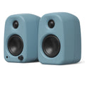 Kanto UKI 100W Desktop Speakers with Bluetooth, USB-C, Headphone out, Cornflower (Matte Blue), Pair-Kanto-Mood