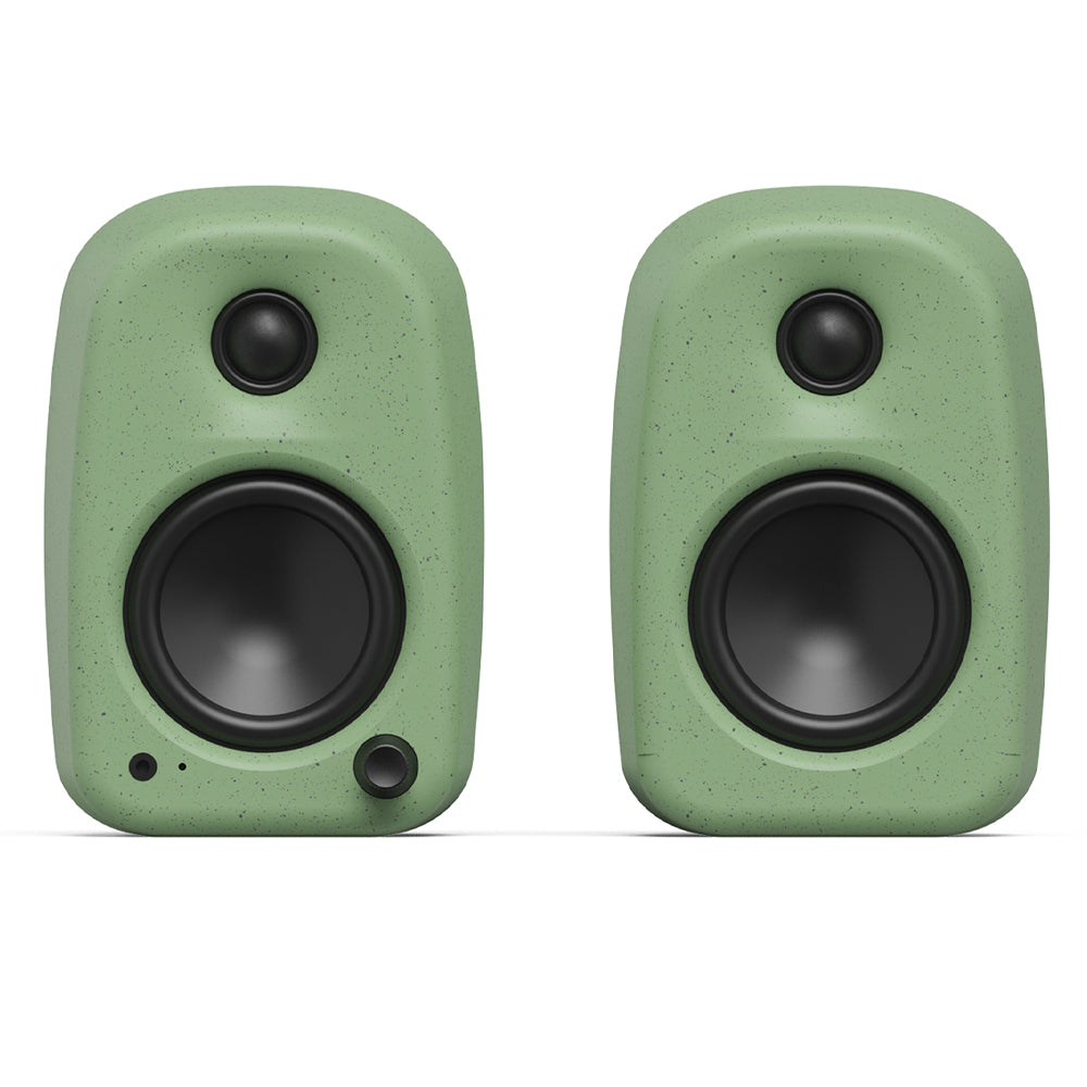 Kanto UKI 100W Desktop Speakers with Bluetooth, USB-C, Headphone out, Sage (Matte Green), Pair-Kanto-Mood