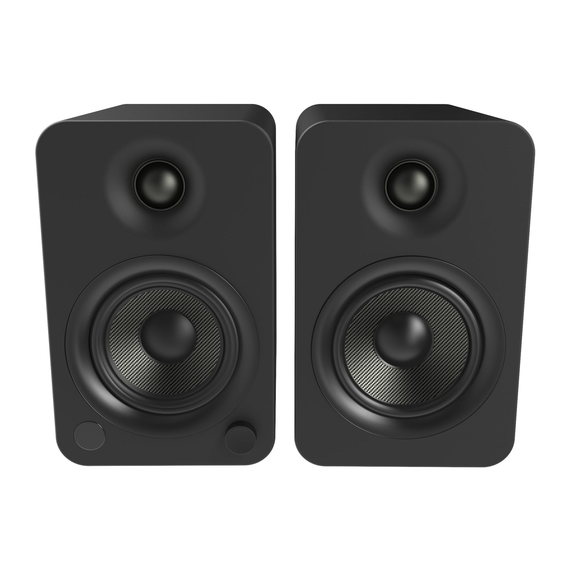 Kanto YU4 140W Powered Bookshelf Speakers with Bluetooth and Phono Preamp - Pair, Matte Black-Kanto-Mood