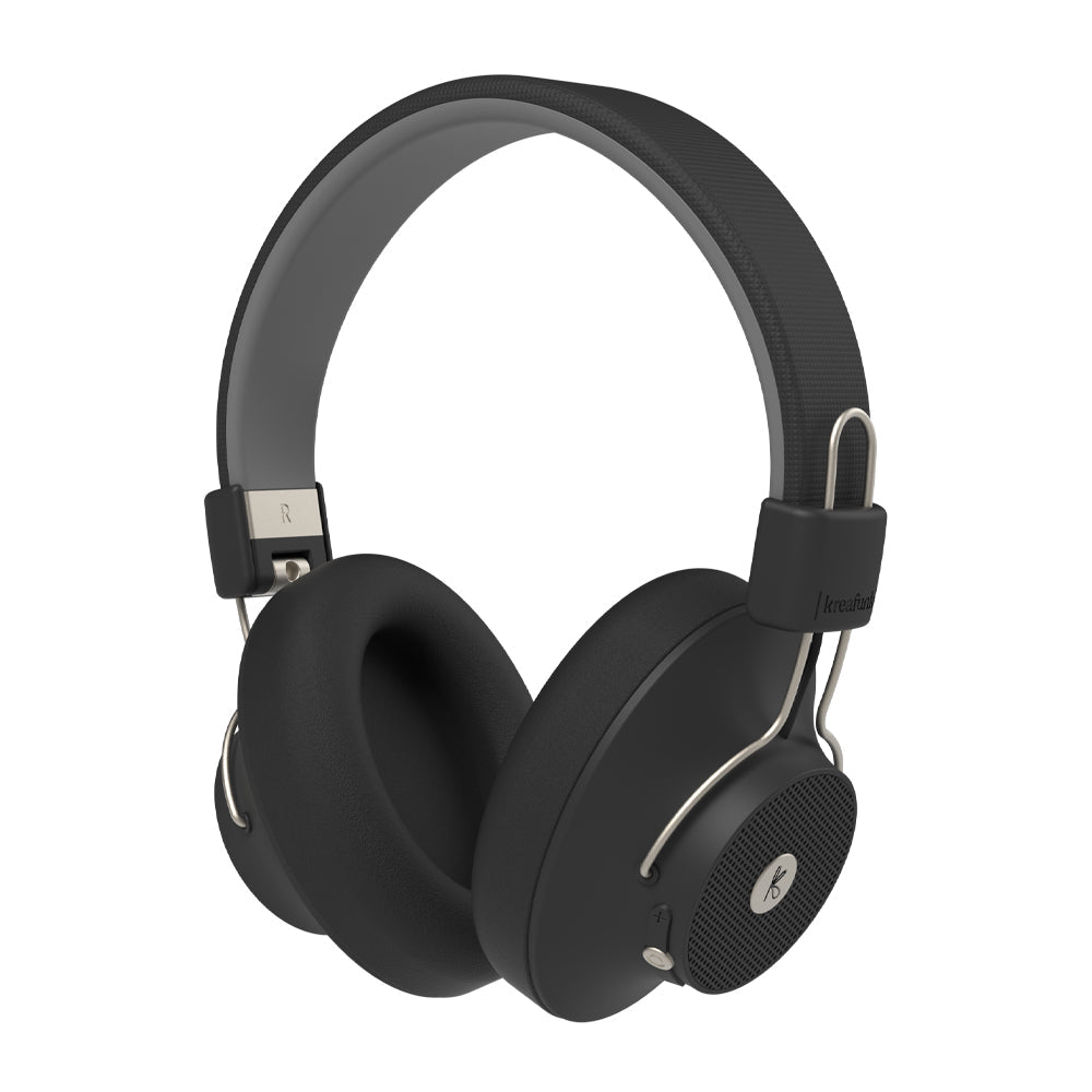 Kreafunk Abeat Qi Bluetooth Headphones W/ Anc - Black-Kreafunk-Mood